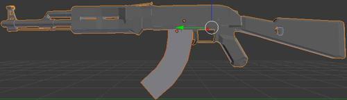 My First Blender Model | AK-47 preview image